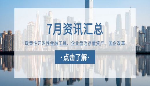 城望資訊7月刊丨更好發(fā)揮政策性開發(fā)性金融工具撬動作用