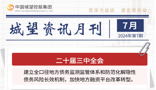 城望資訊7月刊丨要?jiǎng)?chuàng)造條件加快化解融資平臺(tái)債務(wù)風(fēng)險(xiǎn)